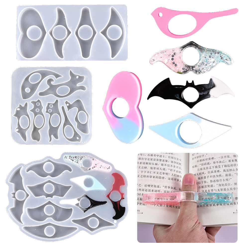Jewelry Making Books - DIY 크리스탈 거울 실리콘 금형 멀티