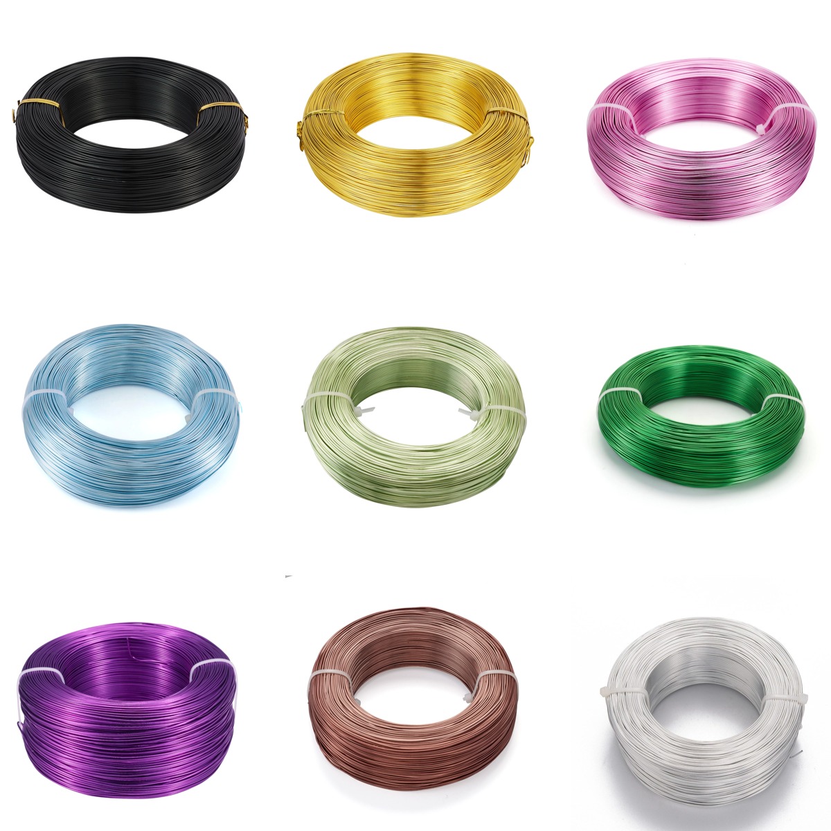 Jewelry Making Wire - 500g 알루미늄 와이어 구부릴 수 있는