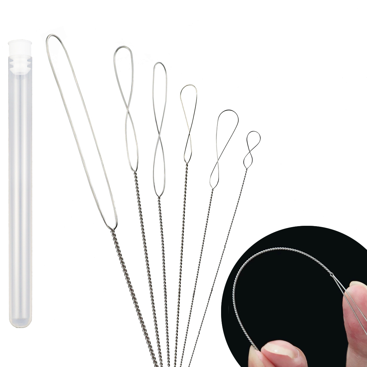 Beading Needle Fine - 스테인리스 스틸 쥬얼리 비즈 금속 바늘,