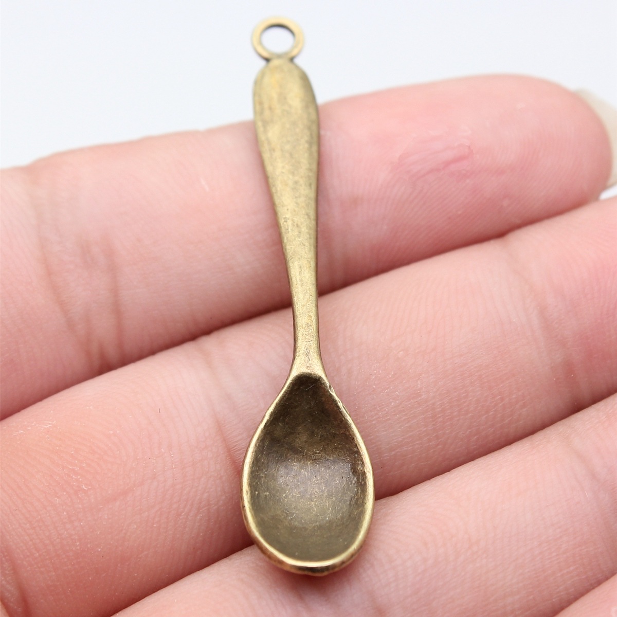 Jewelry Making Table - 10pcs 54x11mm 5 색 스푼 참