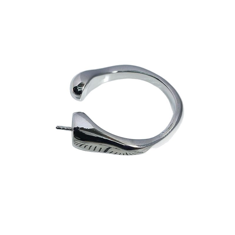 Ring Blank Adjustable - JZ044 구리 금도금 조절 가능한 진주