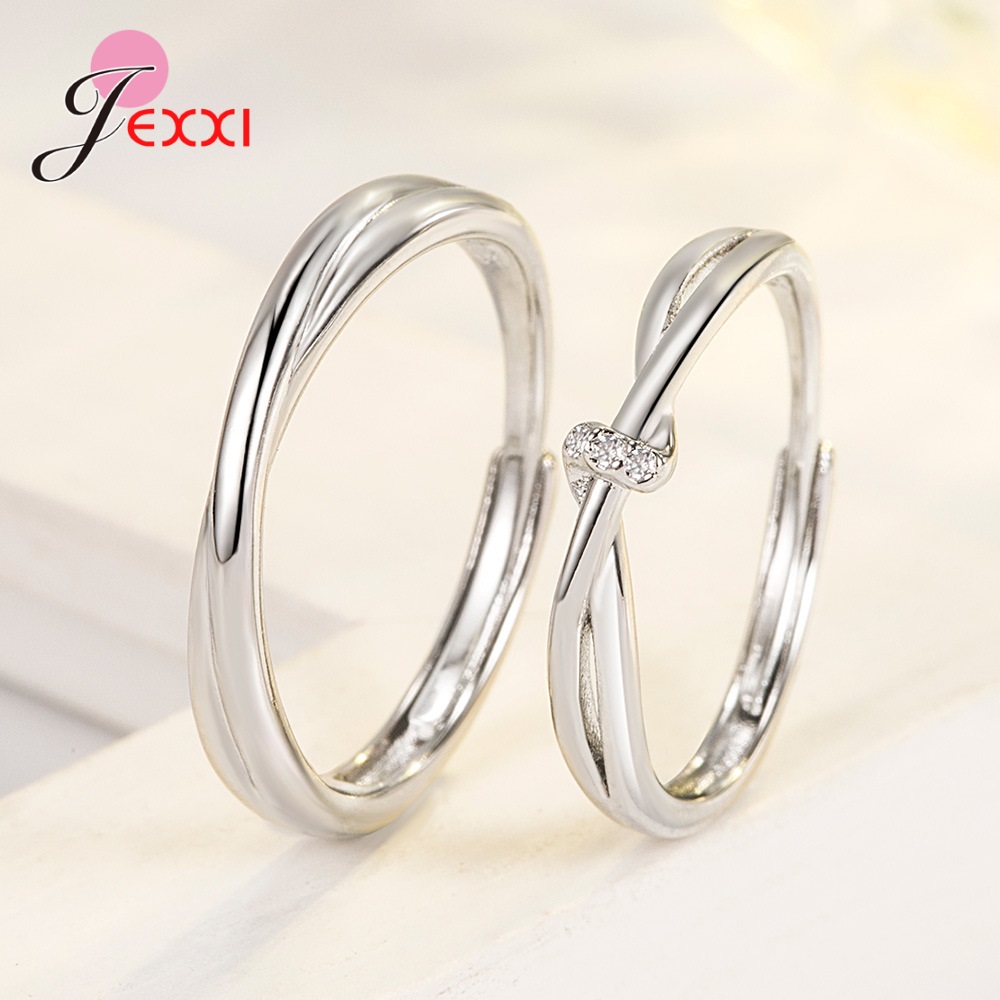 Ring Blank Adjustable - 925 스털링 실버 2023 새로운 도착