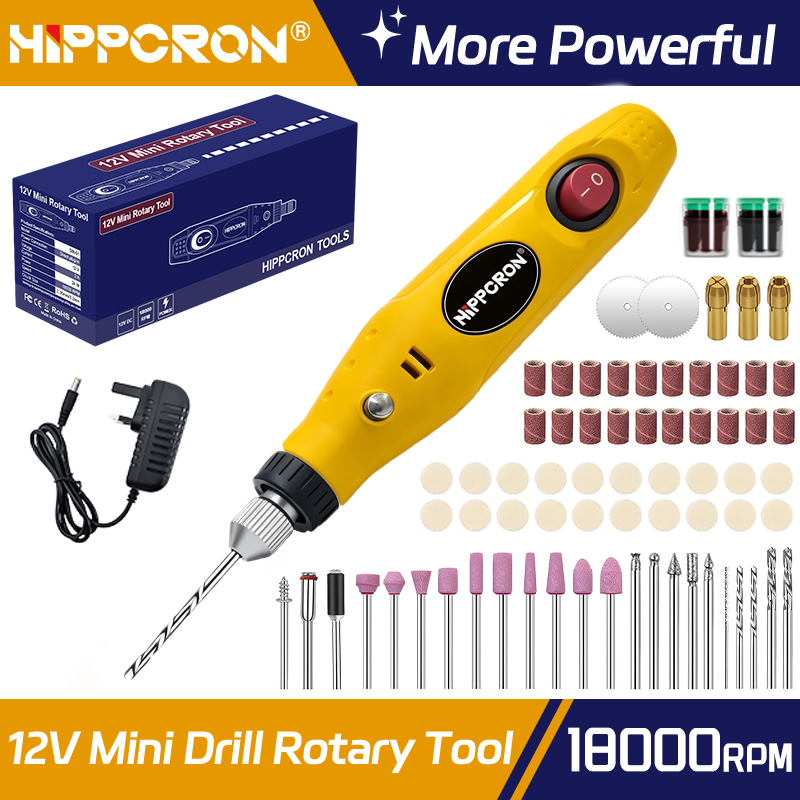 Jewelry Making Drill - Hippcron 미니 핸드헬드 전기 드릴 펜(영국