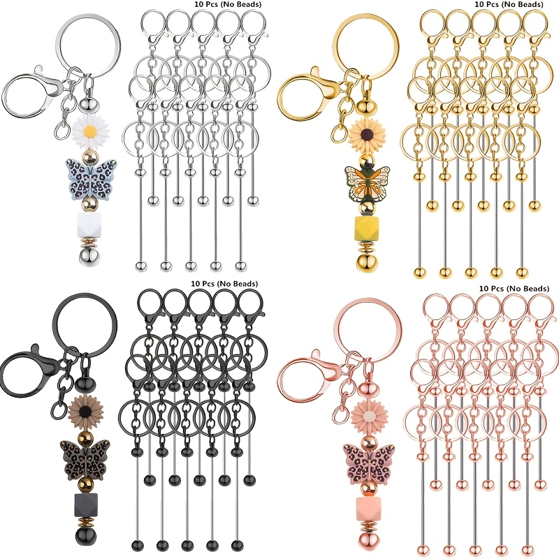 Jewelry Making Online - 10개 DIY 독특한 비즈 키체인 만들기