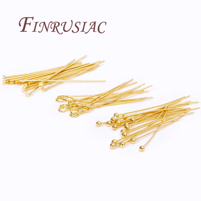 Jewelry Making Drill - 50Pcs 20-50mm 골드 도금 핀 쥬얼리