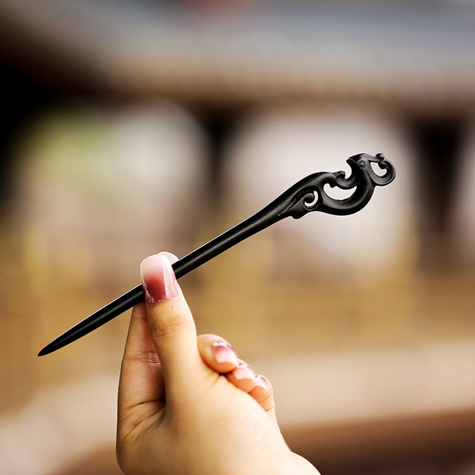 중국 스타일 헤어 스틱 미니멀리스트 백단 수지 조각 꽃 - Jewelry Making Adults 리뷰 및 가격