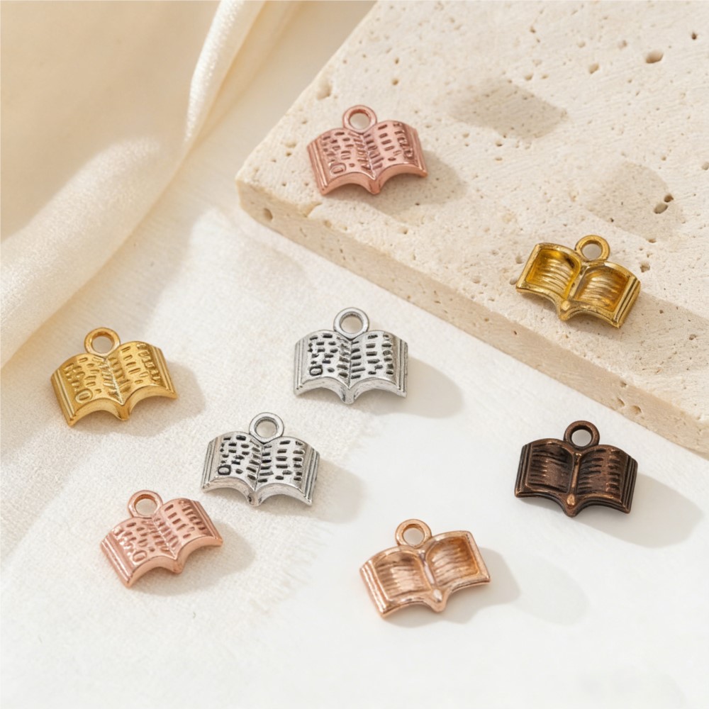 10/20/100pcs 참스 오픈북 12x11mm 학생 - Jewelry Making Books 리뷰 및 가격