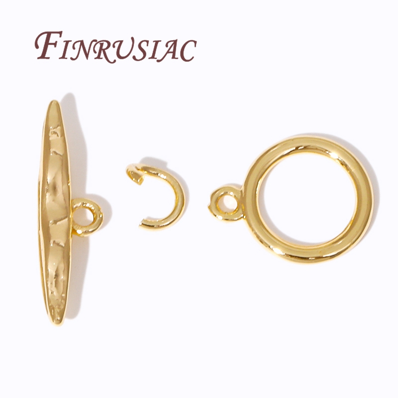 2/4Pcs 보석 만들기 용품에 대 한 18K 골드 도 - Toggle Clasp Gold 리뷰 및 가격