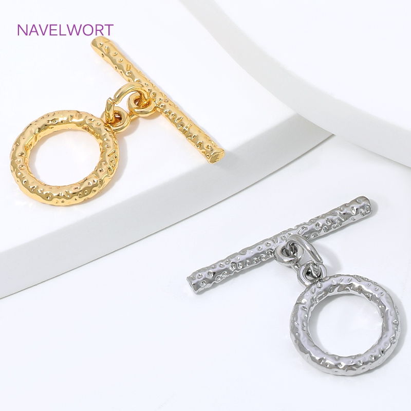 18K 금도금 황동 토글 클래스프 연결 고리, 보석 제 - Toggle Clasp Gold 리뷰 및 가격