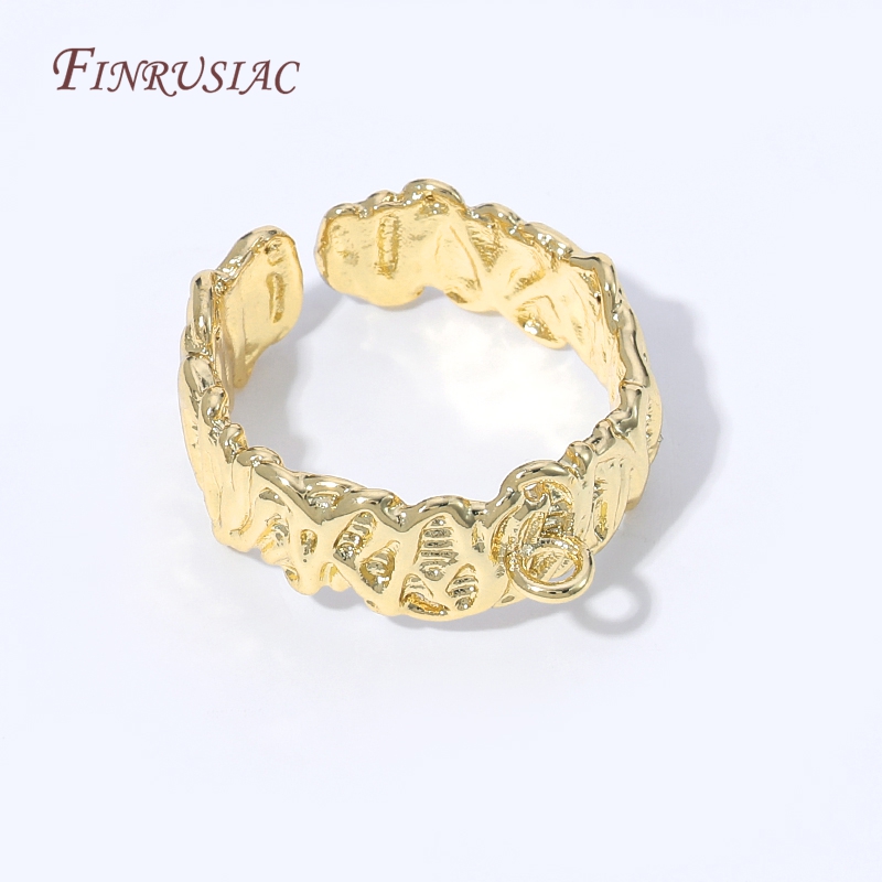 18K 금도금 오픈형 조절 가능 반지 블랭크 베이스,  - Ring Blank Adjustable 리뷰 및 가격