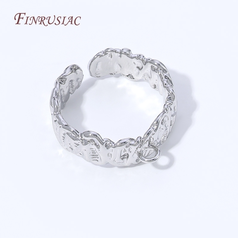 18K 금도금 오픈형 조절 가능 반지 블랭크 베이스,  - Ring Blank Adjustable 리뷰 및 가격