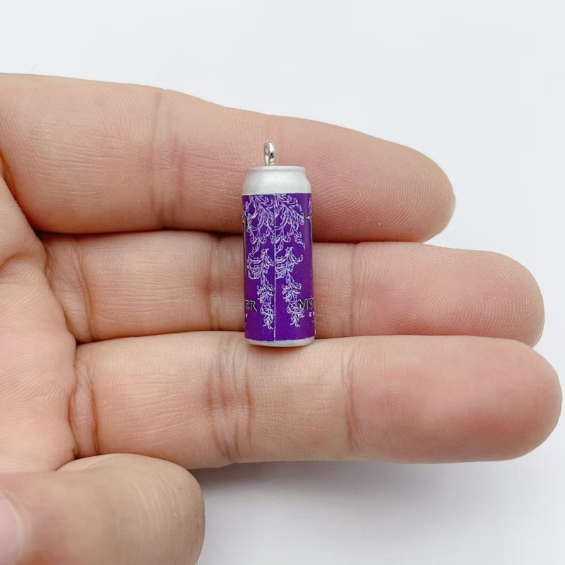 10개 미니 시뮬레이션 음료 캔 레진 참 장식품 다채로 - Jewelry Making Resin 리뷰 및 가격