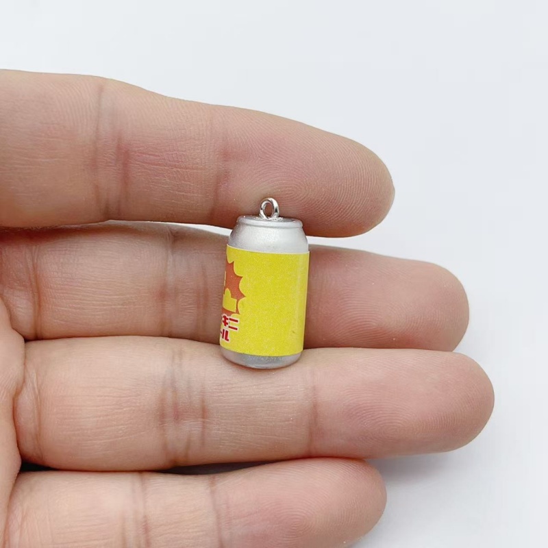 10개 미니 시뮬레이션 음료 캔 레진 참 장식품 다채로 - Jewelry Making Resin 리뷰 및 가격