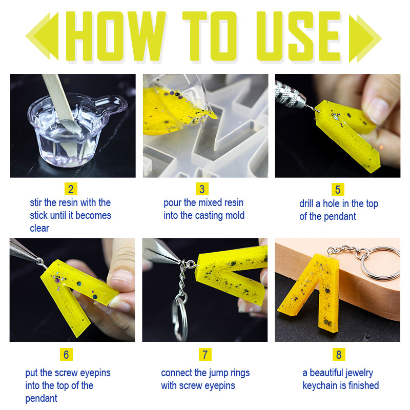 알파벳 에폭시 수지 몰드 키트 장식 뒤로 글자 수지 실 - Jewelry Making Drill 리뷰 및 가격