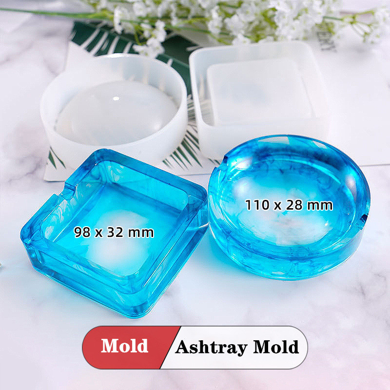DIY 라운드 펜 컨테이너 재떨이 실리콘 금형, 높은  - Jewelry Making Table 리뷰 및 가격