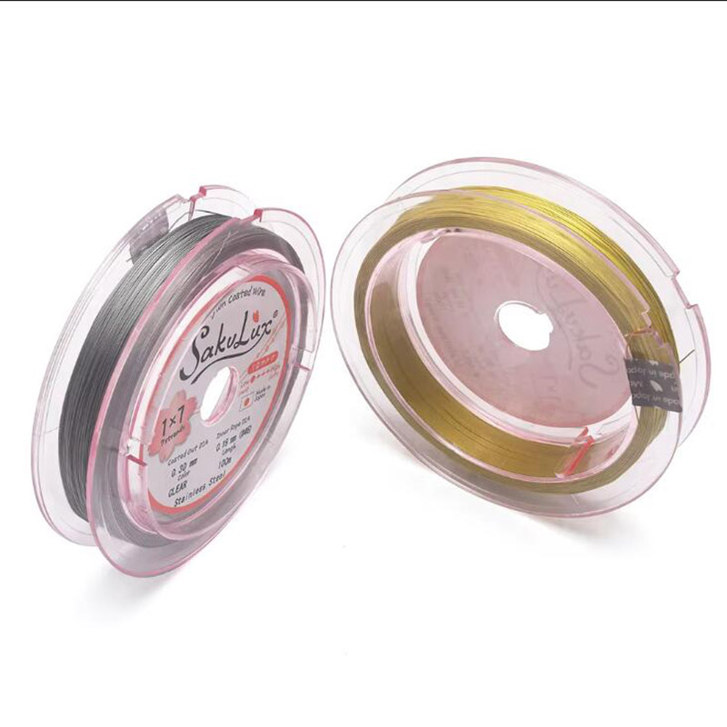 5M/롤 7 가닥 구슬 스트링 와이어 목걸이 팔찌 구슬 - Jewelry Making Wire 리뷰 및 가격