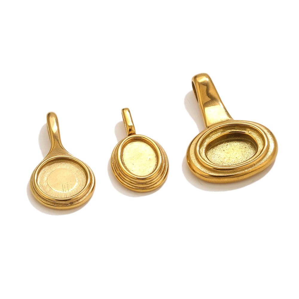 5개 스테인리스 스틸 원형 타원형 트레이 베젤 블랭크  - Jewelry Making Resin 리뷰 및 가격