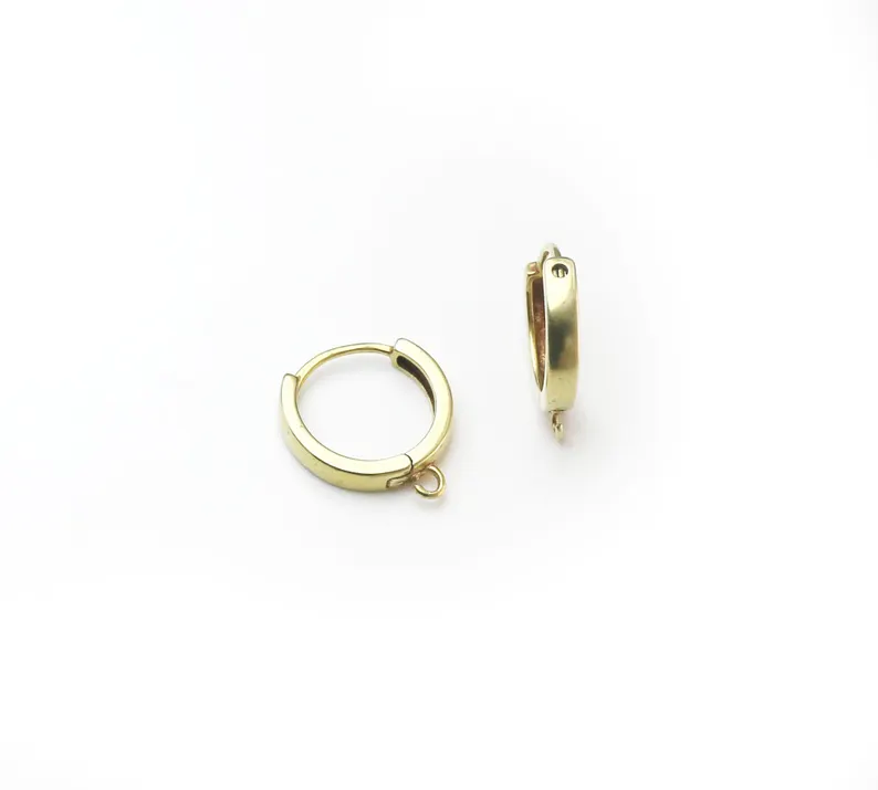 10개 황동 귀고리, 레버백 귀걸이 후크, 귀걸이 제작 - Jewelry Making Wire 리뷰 및 가격