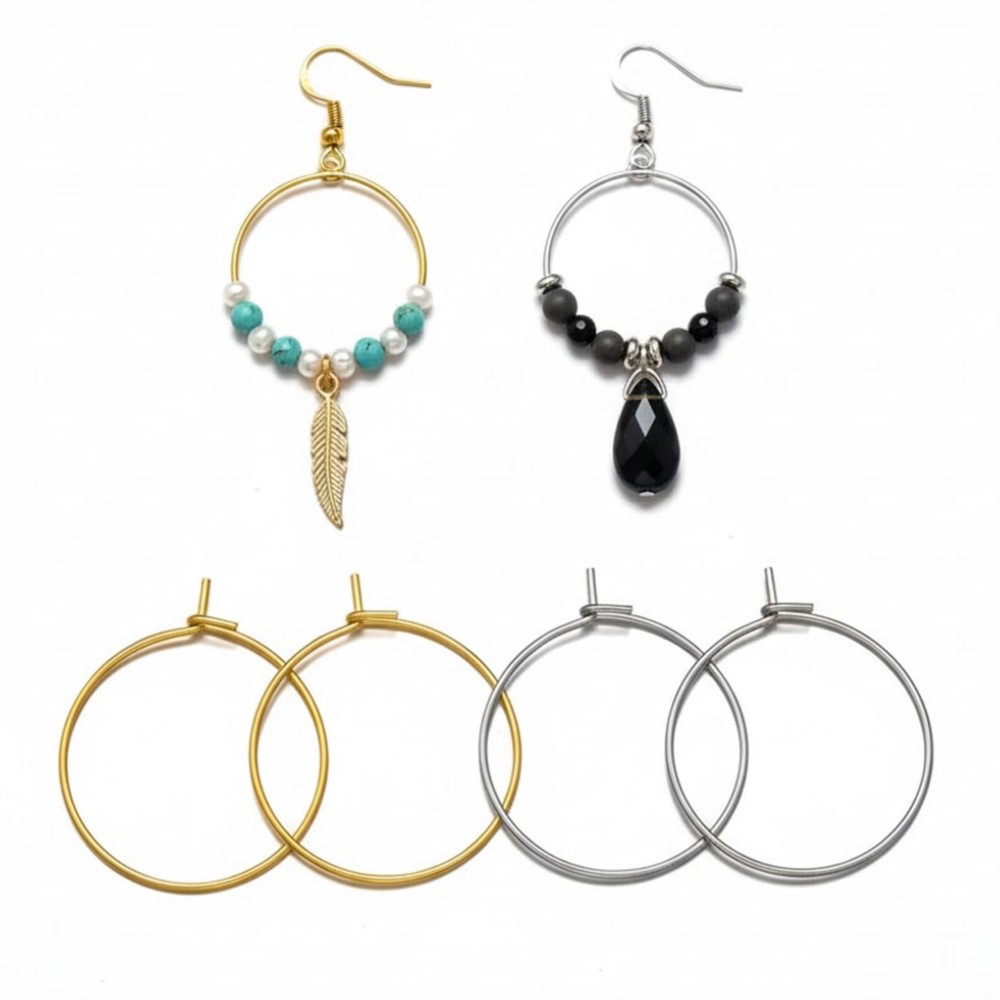 50개 316 스테인리스 스틸 15 20 30 40mm - Jewelry Making Wire 리뷰 및 가격