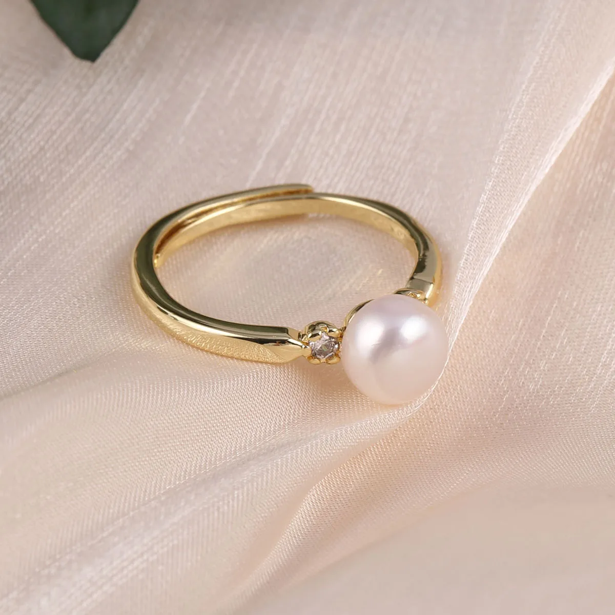 천연 담수 진주 반지 DIY 매력 보석 액세서리에 대한 - Ring Blank Adjustable 리뷰 및 가격
