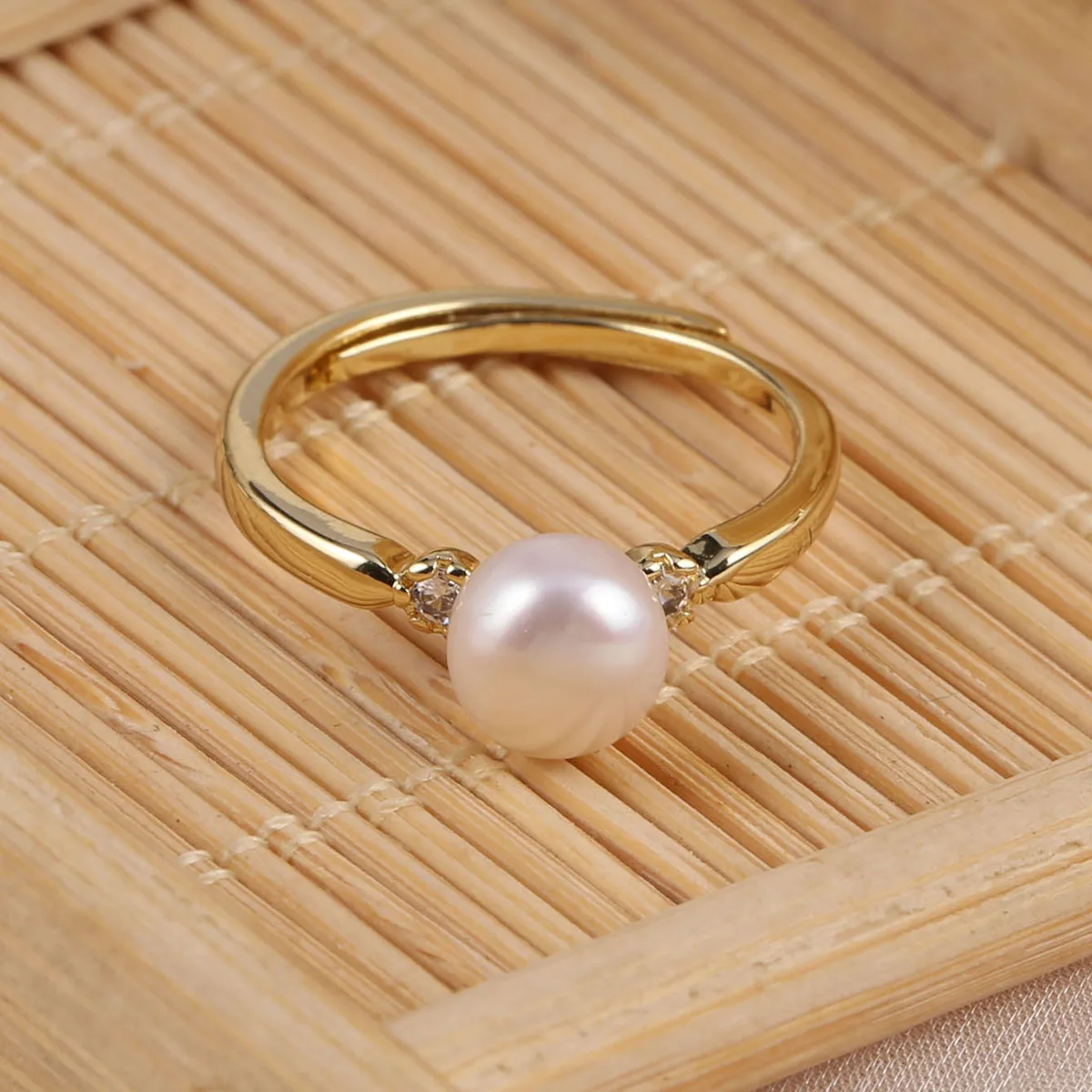 천연 담수 진주 반지 DIY 매력 보석 액세서리에 대한 - Ring Blank Adjustable 리뷰 및 가격