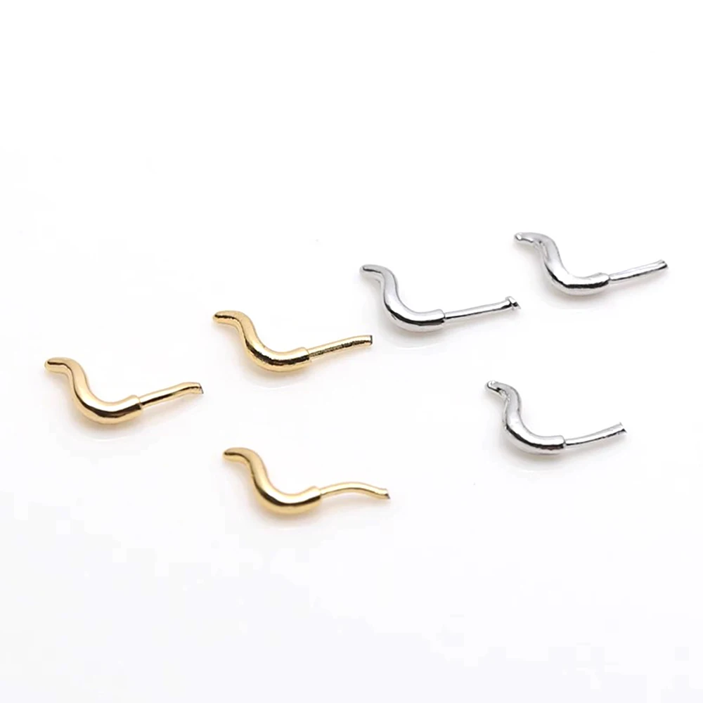 8 PCS 황동 정품 골드로 도금 귀여운 귀 꼬리 핀  - Beading Needle Fine 리뷰 및 가격