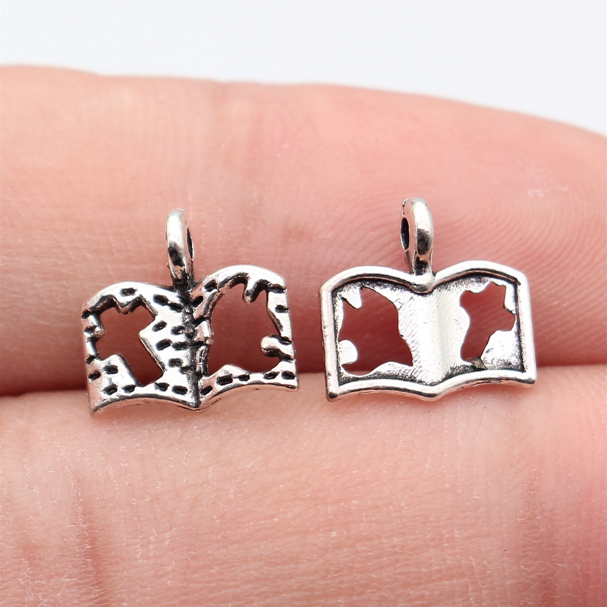 80개 11x11mm(0.43x0.43인치) 앤틱 실버 - Jewelry Making Books 리뷰 및 가격