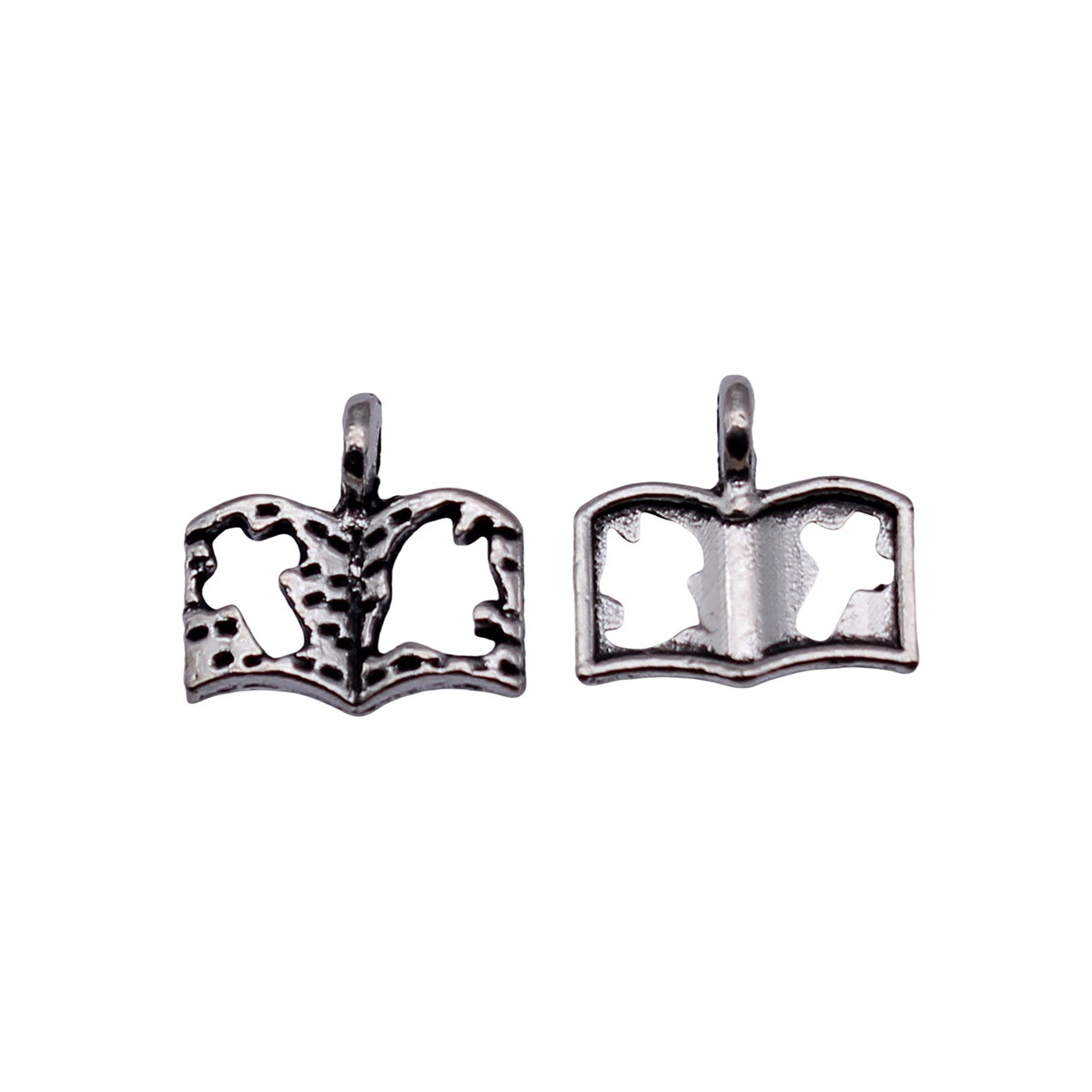80개 11x11mm(0.43x0.43인치) 앤틱 실버 - Jewelry Making Books 리뷰 및 가격