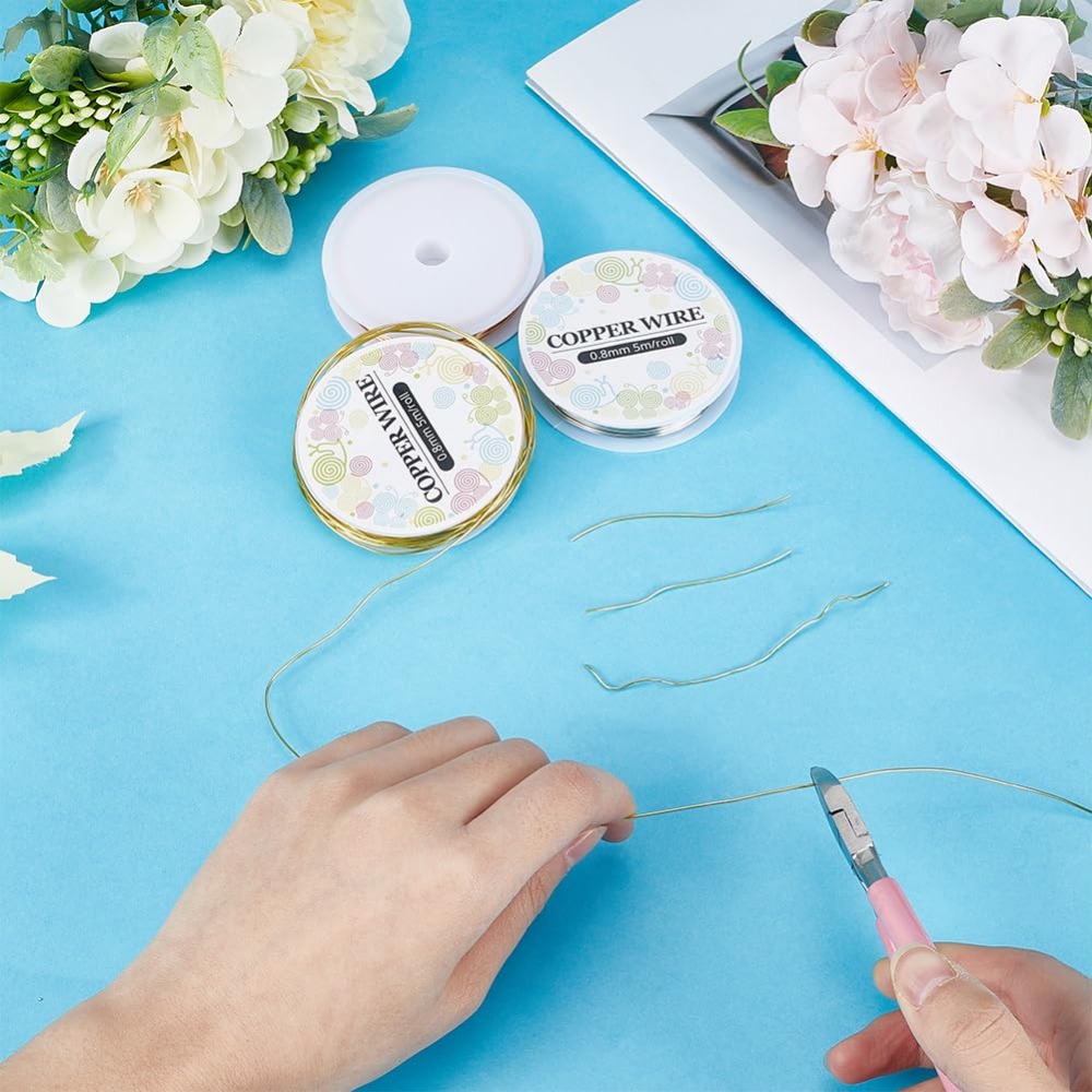 12.8M 구리 쥬얼리 와이어, 골드 실버 공예 와이어 - Jewelry Making Online 리뷰 및 가격