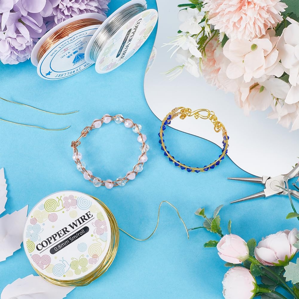12.8M 구리 쥬얼리 와이어, 골드 실버 공예 와이어 - Jewelry Making Online 리뷰 및 가격