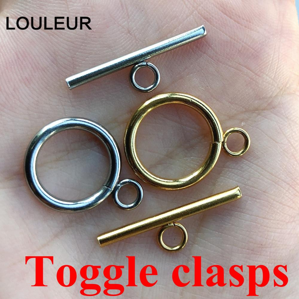 스테인레스 스틸 OT Clasps 팔찌 토글 걸쇠 커넥 - Toggle Clasp Gold 리뷰 및 가격