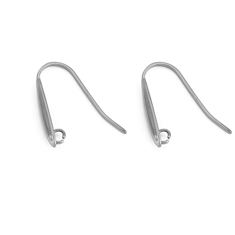 10pcs 절대 페이드 스테인레스 스틸 귀걸이 후크 와 - Jewelry Making Wire 리뷰 및 가격