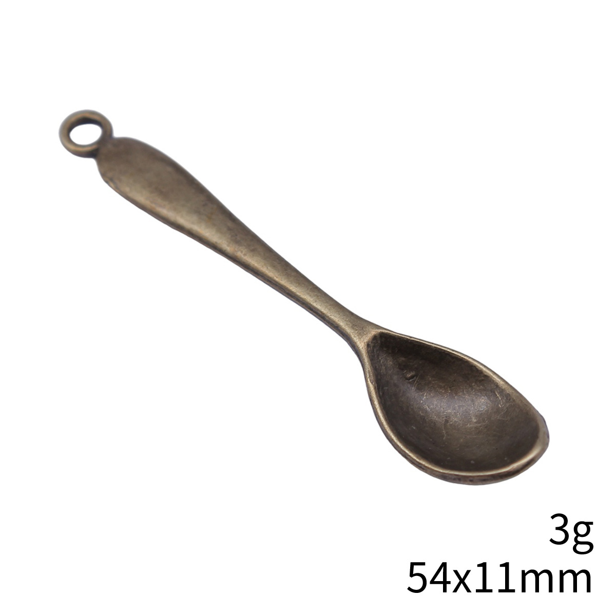 10pcs 54x11mm 5 색 스푼 참 테이블 스푼  - Jewelry Making Table 리뷰 및 가격