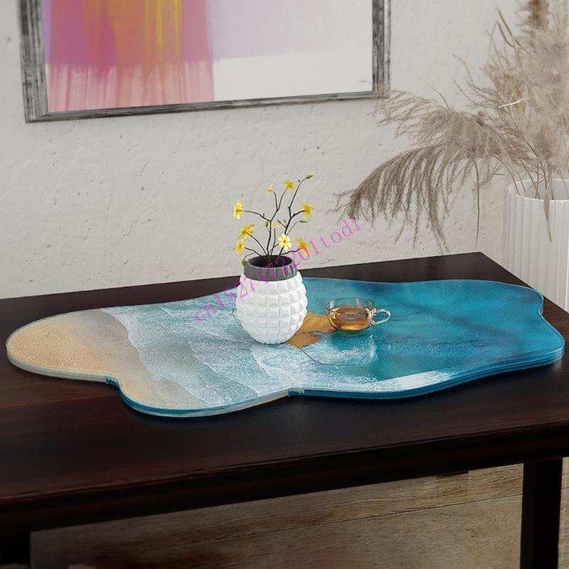 M76B 실리콘 불규칙한 탁상 드롭 접착제 금형 에폭시 - Jewelry Making Table 리뷰 및 가격