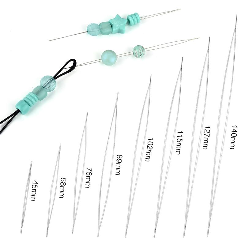 오픈 비즈 바늘 핀, 곡선 비즈 팔찌 목걸이, DIY  - Beading Needle Fine 리뷰 및 가격