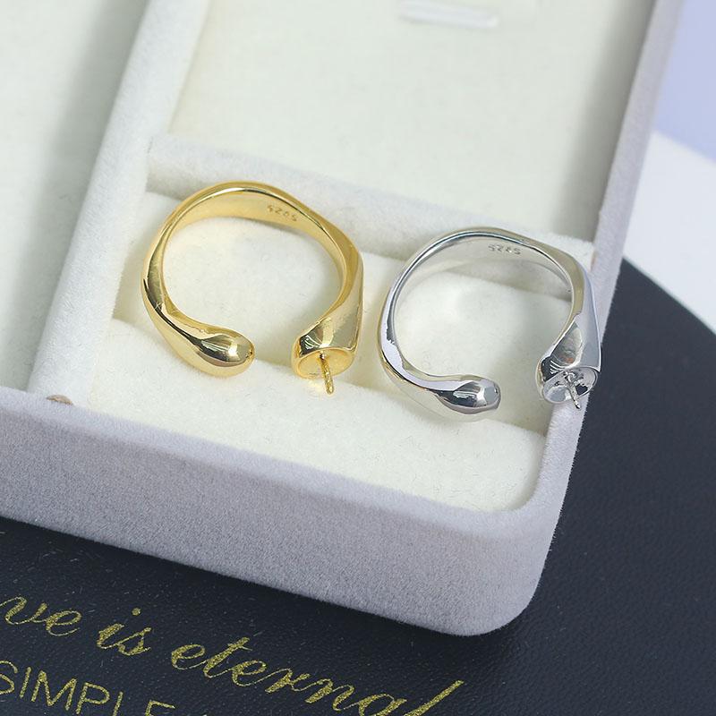 JZ044 구리 금도금 조절 가능한 진주 반지 블랭크  - Ring Blank Adjustable 리뷰 및 가격