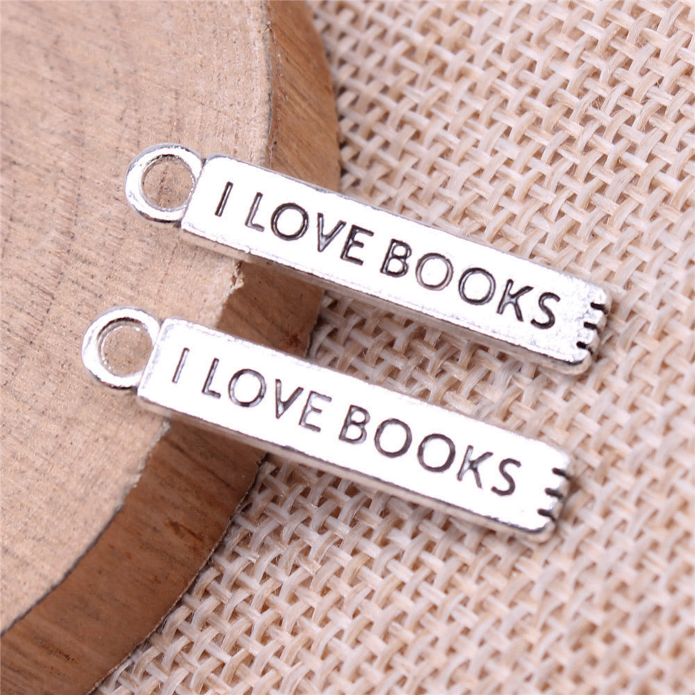 I Love Books 주얼리 제작 재료, 20 개/로 - Jewelry Making Books 리뷰 및 가격