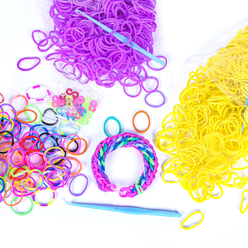 600 조각 다채로운 고무 밴드 팔찌 만들기 키트 쥬얼 - Jewelry Making Online 리뷰 및 가격