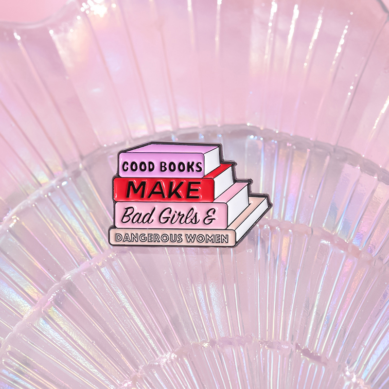 좋은 책 만들기 나쁜 소녀 에나멜 핀 지식 전원 교육  - Jewelry Making Books 리뷰 및 가격
