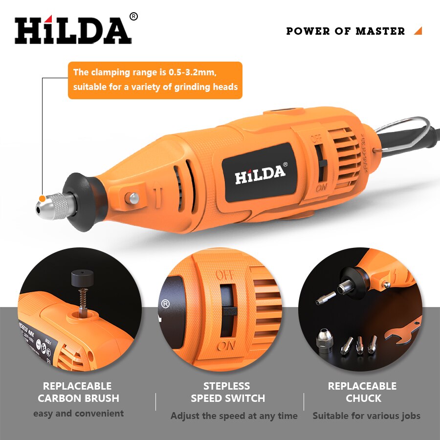 힐다 전동 드릴 그라인더 조각펜 키트, 가변 속도 로터 - Jewelry Making Rotary Tool 리뷰 및 가격