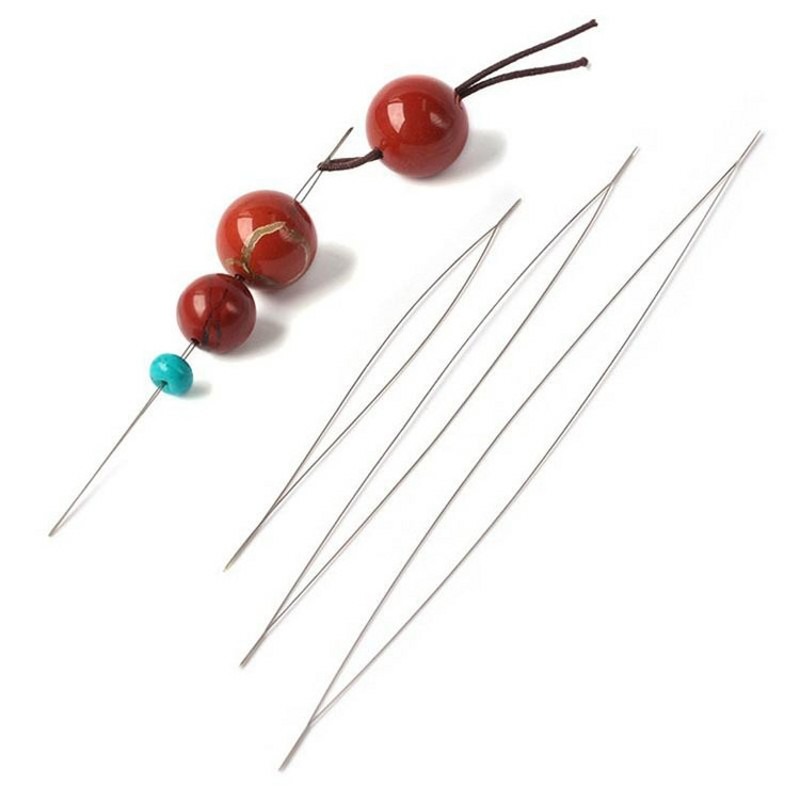 1/10개 오픈형 비즈 바늘 세트, DIY 비즈 바늘, - Jewelry Making Wire 리뷰 및 가격