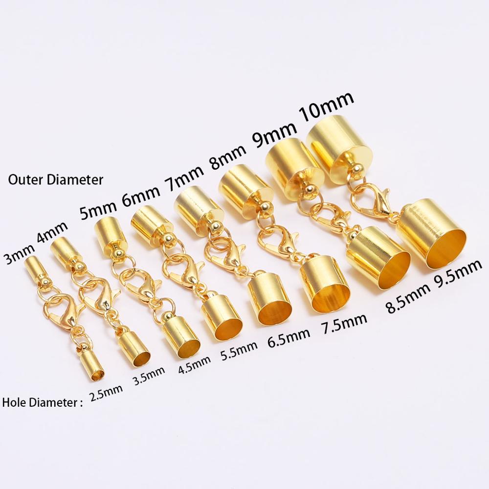 10 개/몫 3-10mm 랍스터 걸쇠 후크 가죽 코드  - Jewelry Making Wire 리뷰 및 가격
