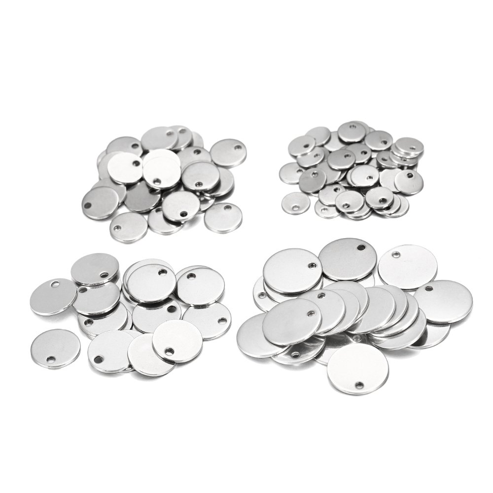 100 개/몫 사용자 정의 레이저 조각 로고 스테인레스 - Making Custom Jewelry 리뷰 및 가격