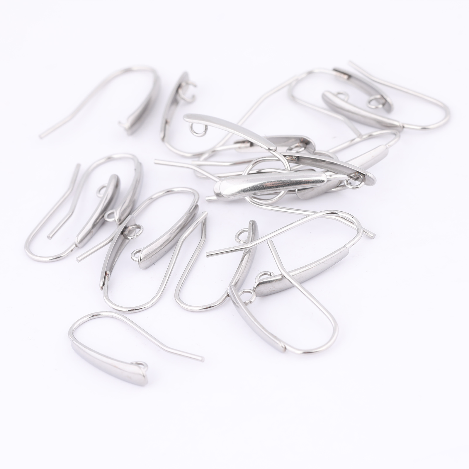 스테인리스 스틸 귀걸이 후크, 루프 포함, DIY 이어 - Jewelry Making Wire 리뷰 및 가격