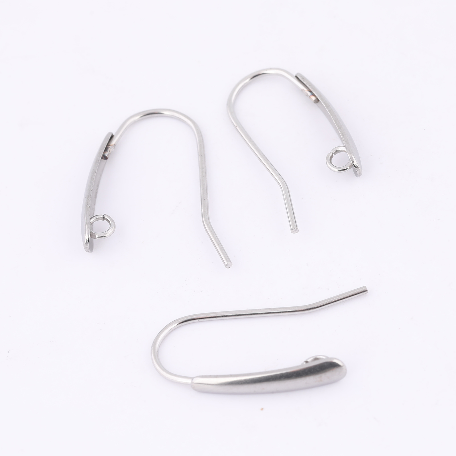 스테인리스 스틸 귀걸이 후크, 루프 포함, DIY 이어 - Jewelry Making Wire 리뷰 및 가격