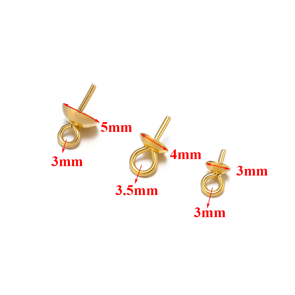 50/100pcs 스테인레스 스틸 골드 도금 진주 지원 - Beading Needle Fine 리뷰 및 가격