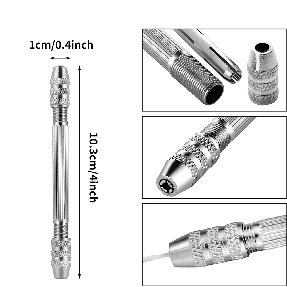 더블 헤드 핸드 드릴 베이스, 0.8-3.0mm, 구리 - Jewelry Making Rotary Tool 리뷰 및 가격