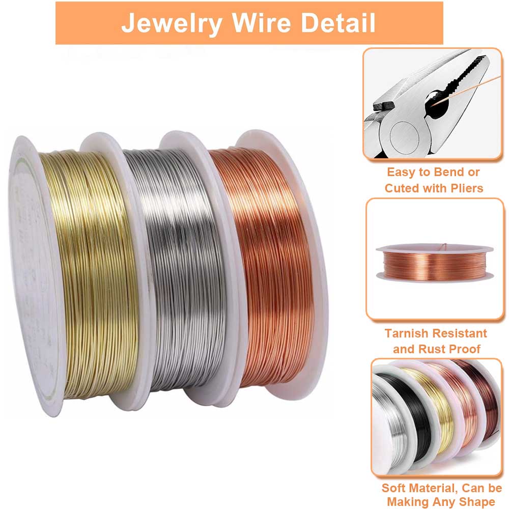 1pc 0.2-1mm 구리 보석 와이어, DIY 목걸이 - Jewelry Making Wire 리뷰 및 가격