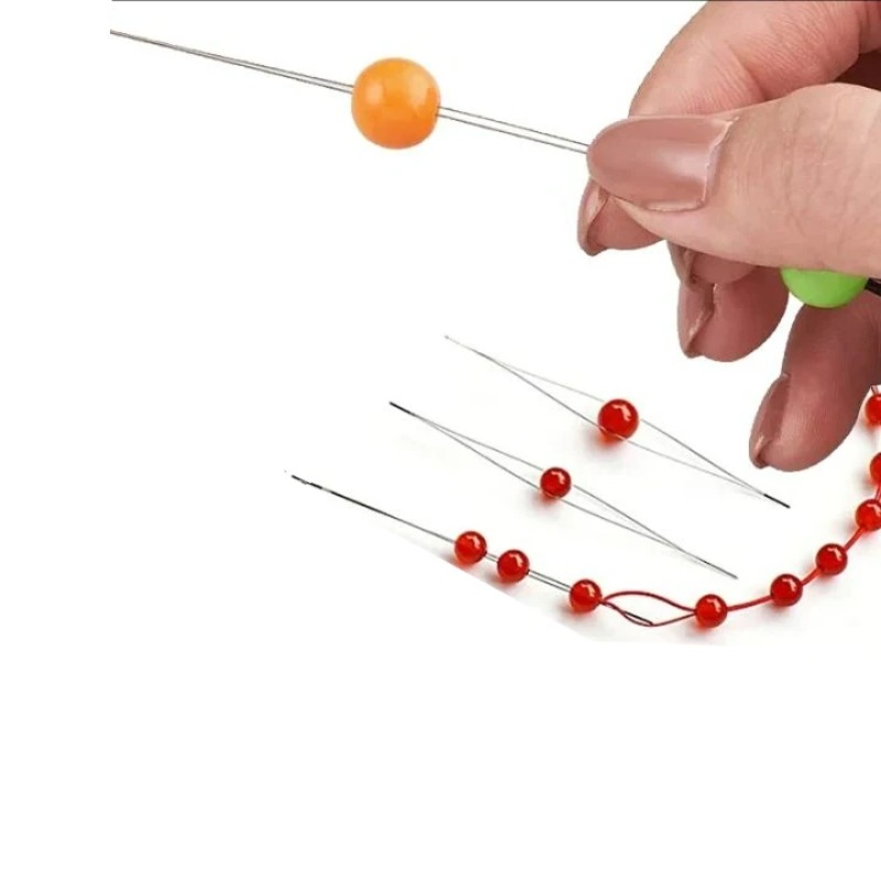 1-10개 비즈 바늘, 시드 비즈 바늘, 큰 눈 DIY - Jewelry Making Drill 리뷰 및 가격