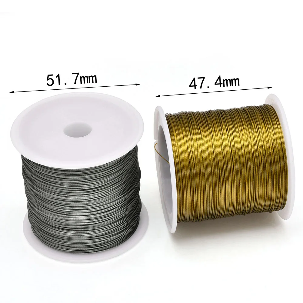 328피트/100미터 7가닥 스테인리스 스틸 비즈 스트 - Jewelry Making Wire 리뷰 및 가격